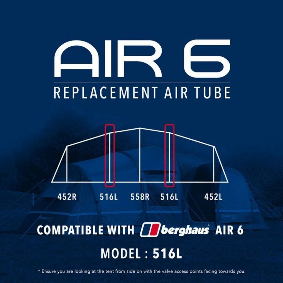 Tent Spares * | Eurohike Air 6 Tent Replacement Air Tube 516L