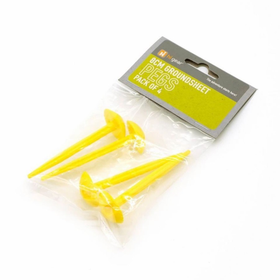 Tent Spares * | Hi Gear Groundsheet Pegs (8Cm)