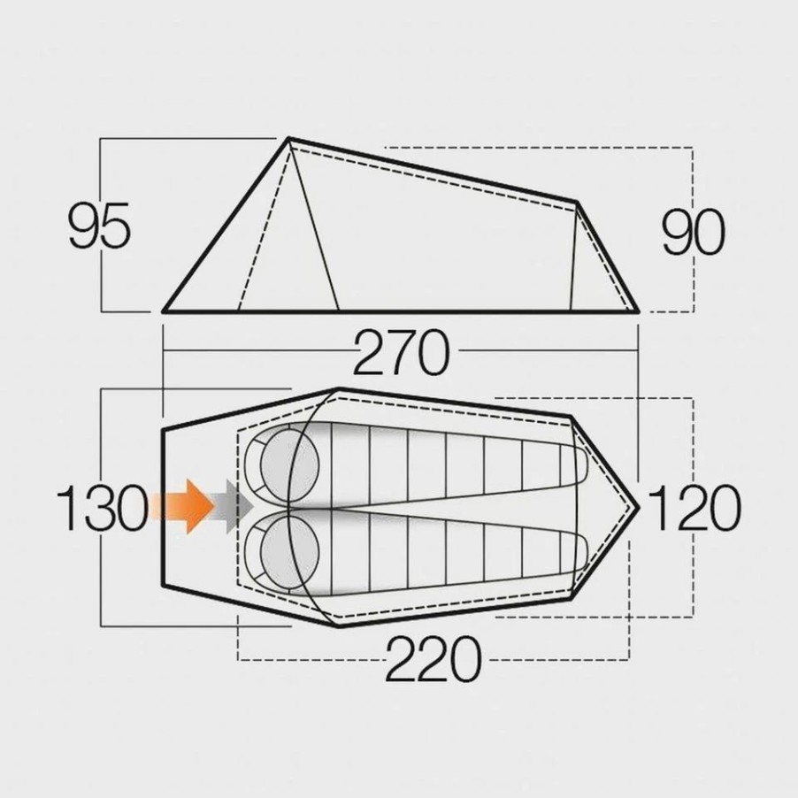 Tents * | Vango Nyx 200 Tent