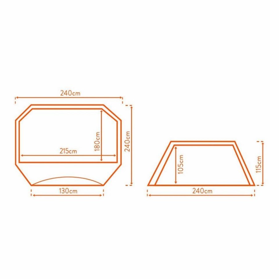 Tents * | Eurohike Ribble 3